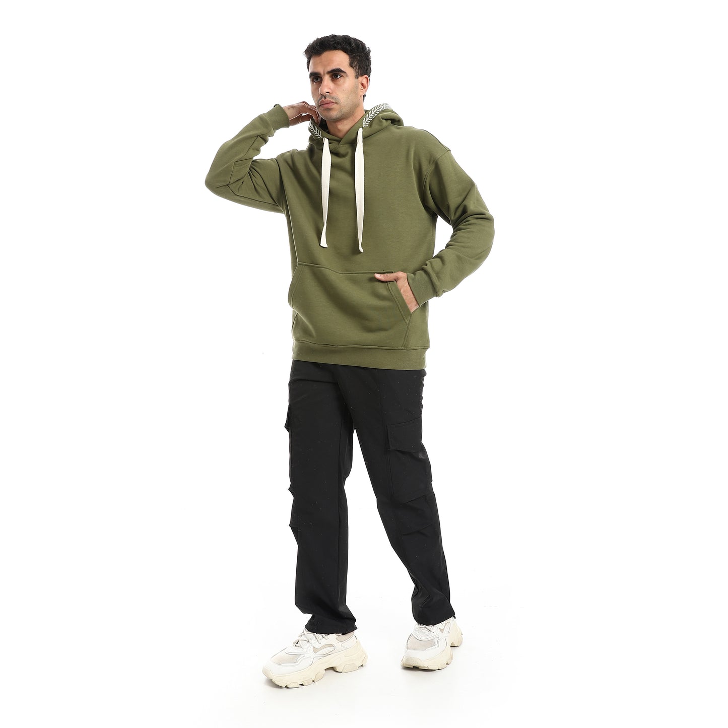 Sweatshirt With Drawstrings