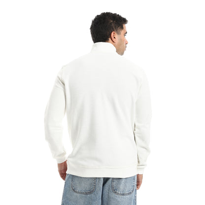 Half Zipper Closure T Shirt
