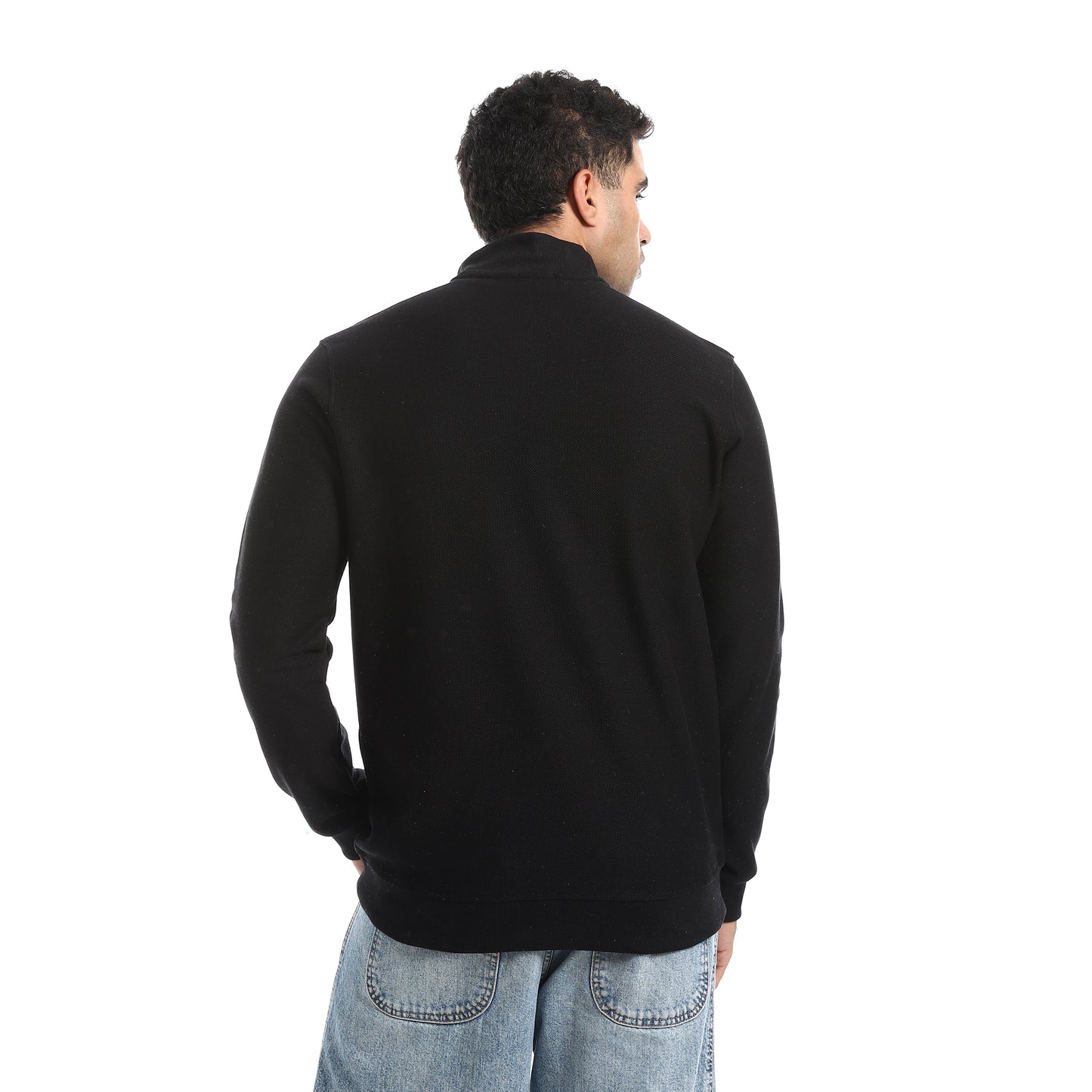 Half Zipper Closure T Shirt