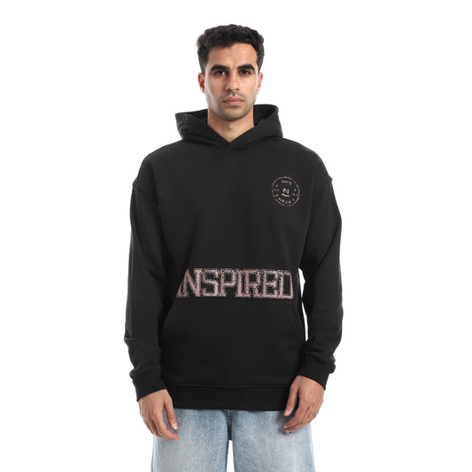 Comfy Long Printed Hoodie