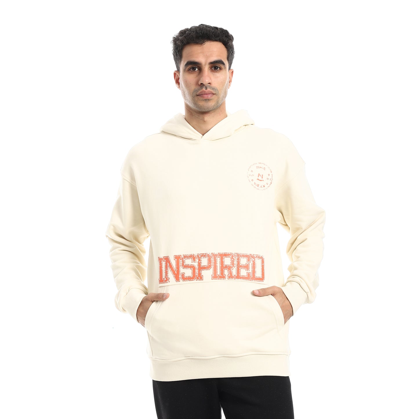 Comfy Long Printed Hoodie