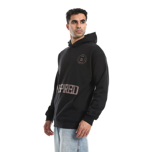 Comfy Long Printed Hoodie