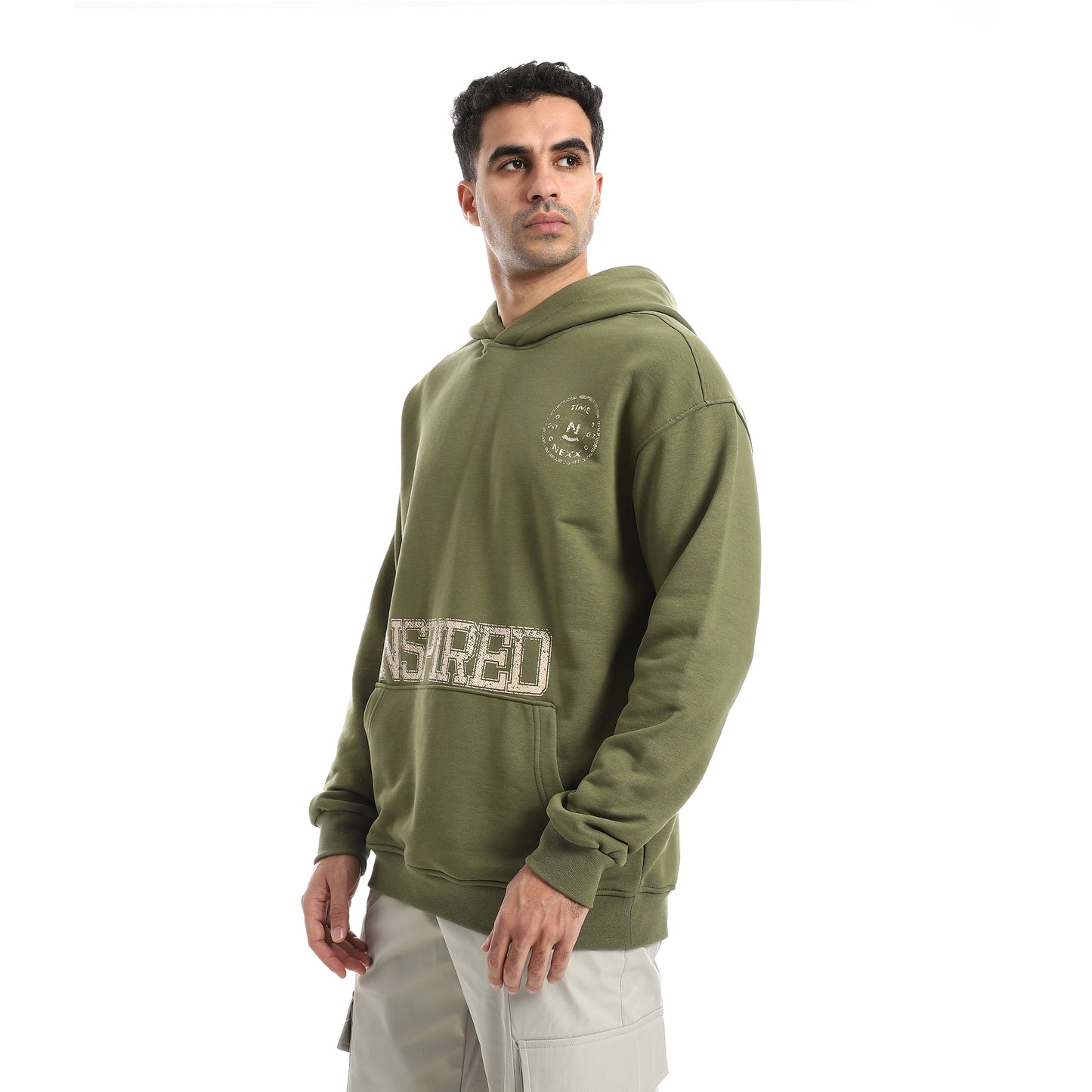 Comfy Long Printed Hoodie