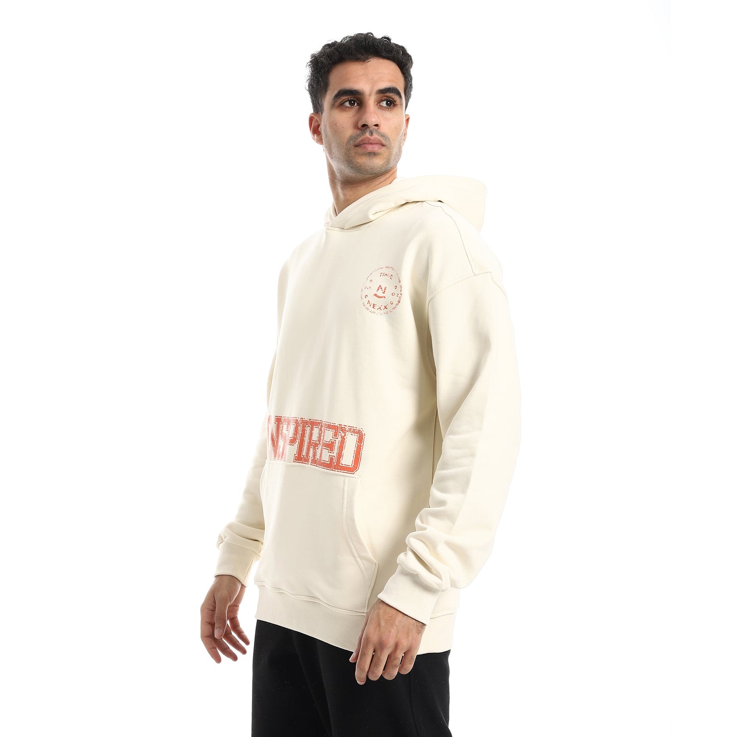 Comfy Long Printed Hoodie
