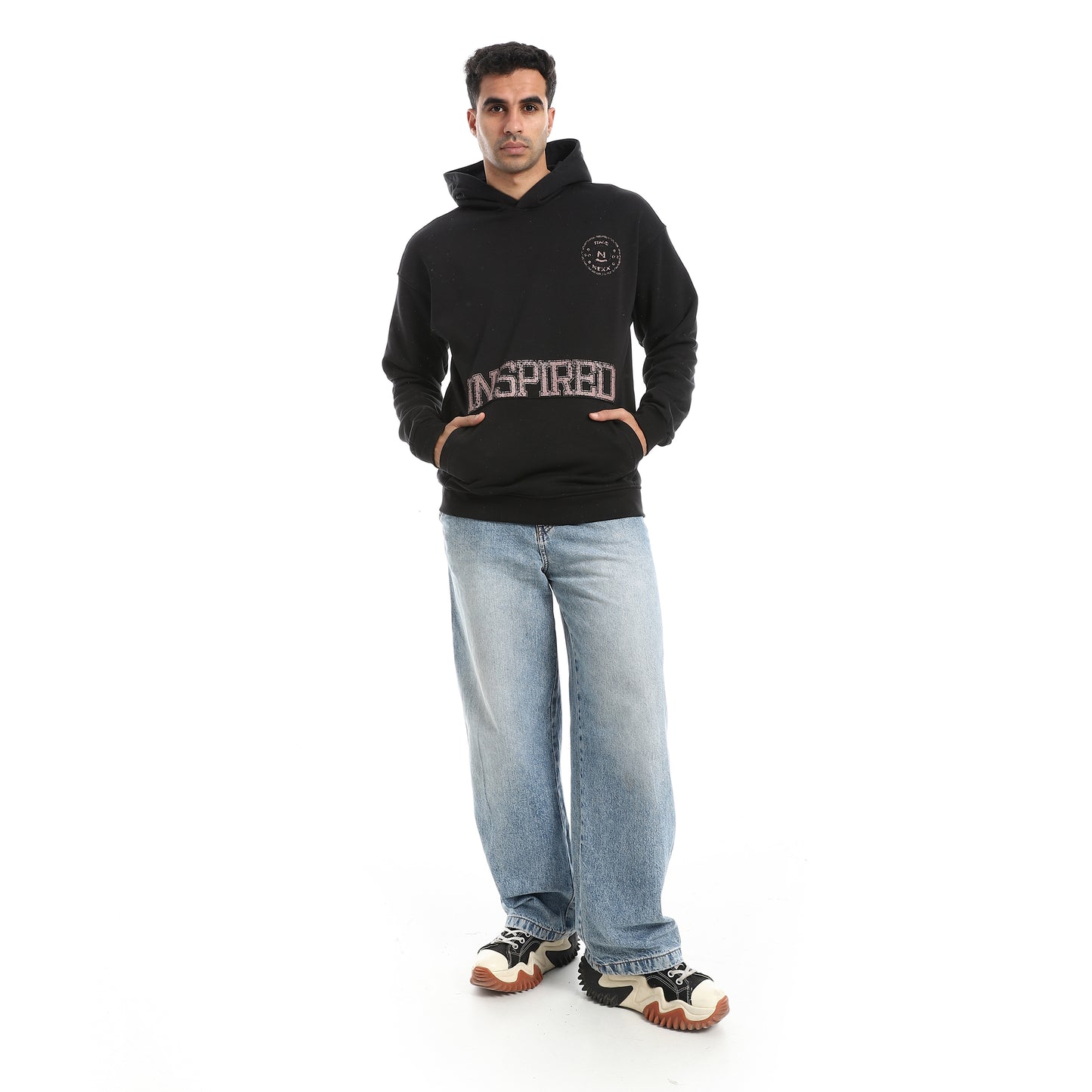 Comfy Long Printed Hoodie