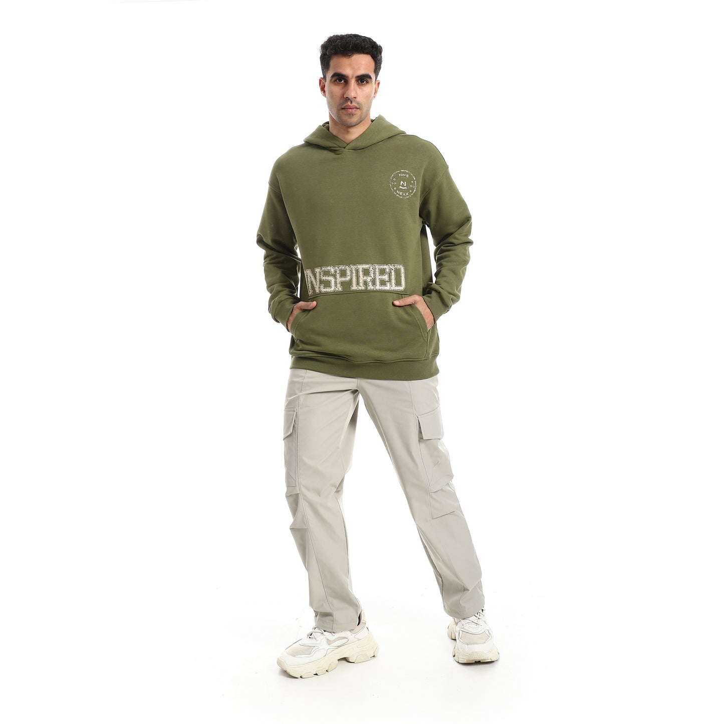 Comfy Long Printed Hoodie