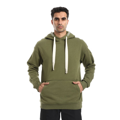 Sweatshirt With Drawstrings