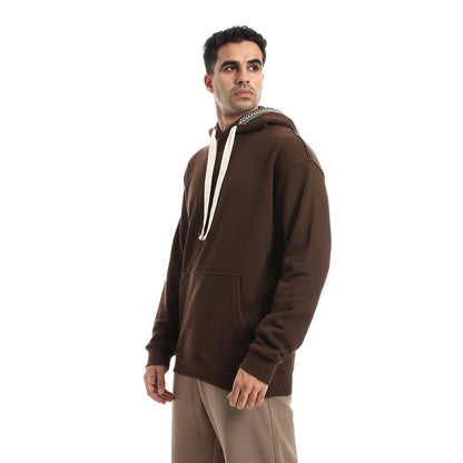 Sweatshirt With Drawstrings