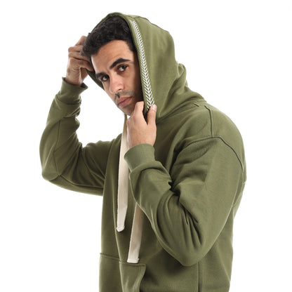 Sweatshirt With Drawstrings