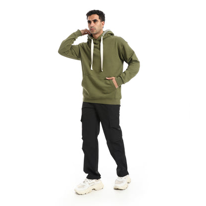 Sweatshirt With Drawstrings
