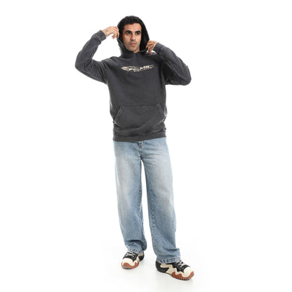 Long Sleeve Cotton Sweatshirt