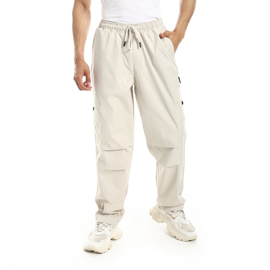 Cargo Pants With Elastic Waist