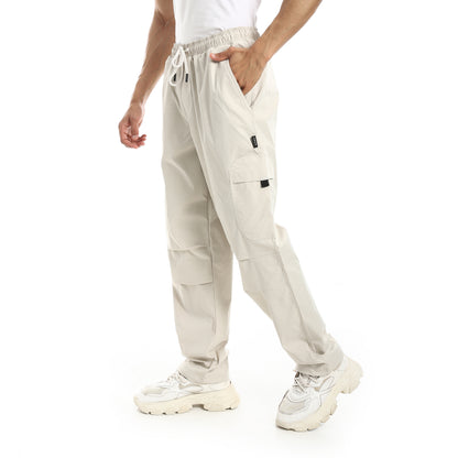 Cargo Pants With Elastic Waist