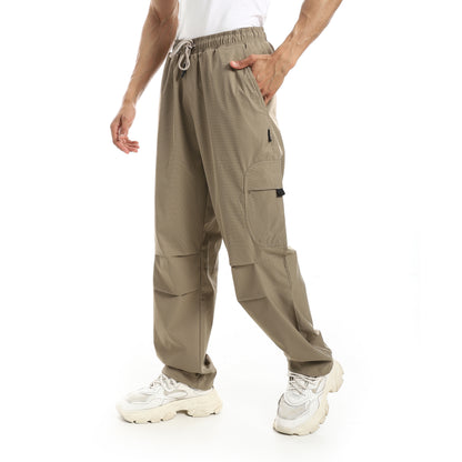 Cargo Pants With Elastic Waist