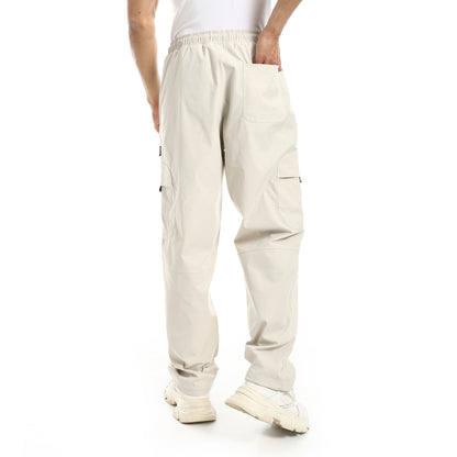 Cargo Pants With Elastic Waist