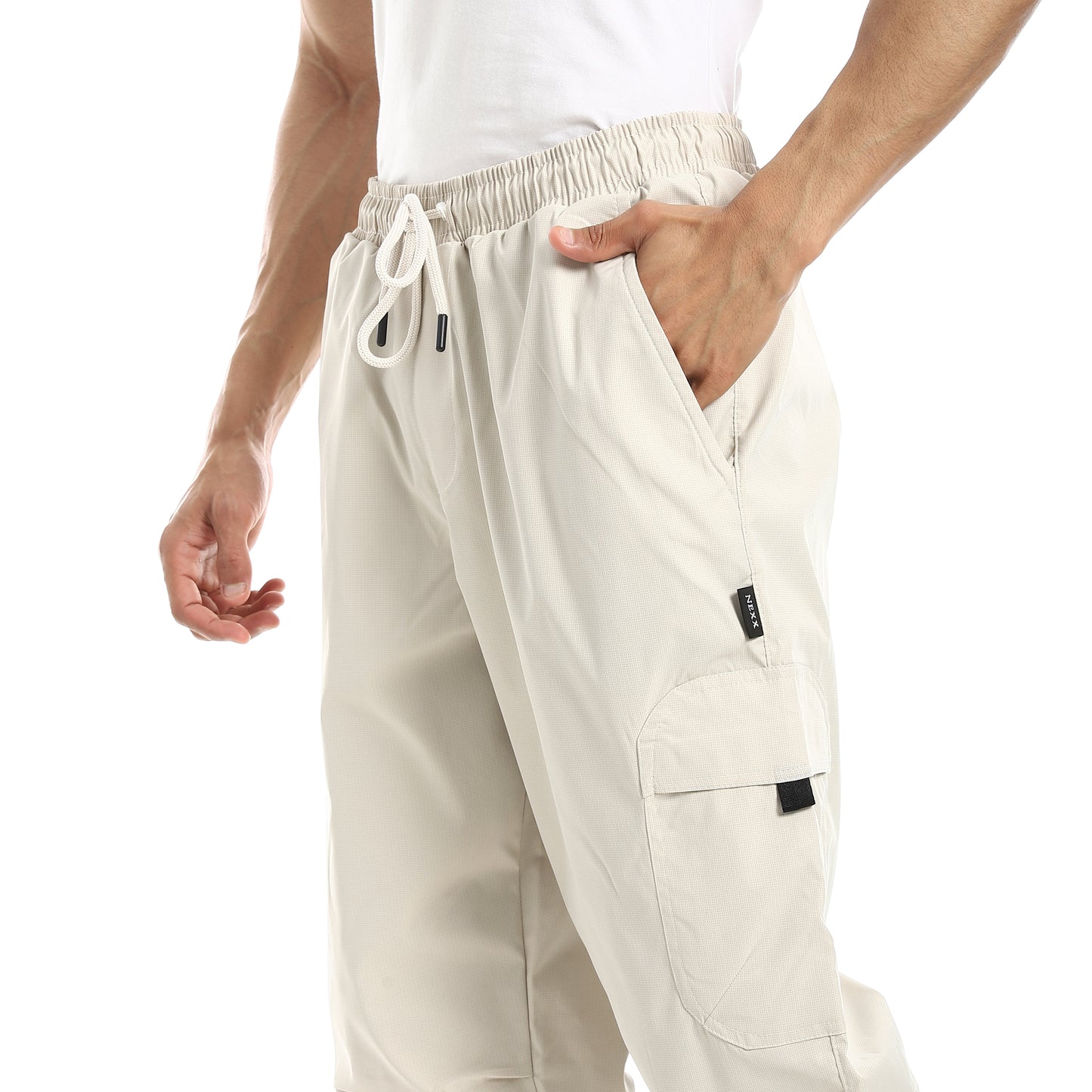 Cargo Pants With Elastic Waist