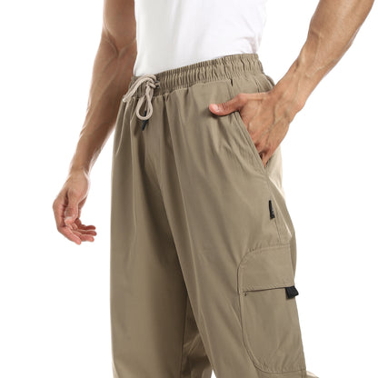 Cargo Pants With Elastic Waist
