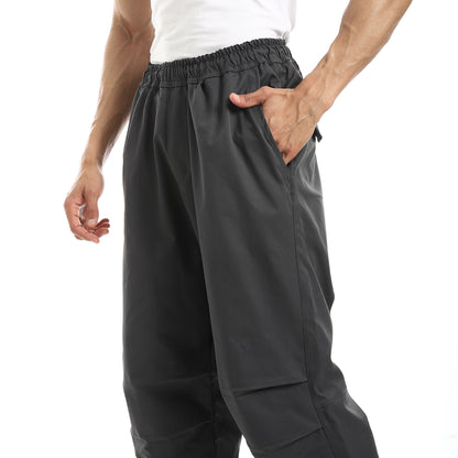 Solid Pattern Gabardine Pants
