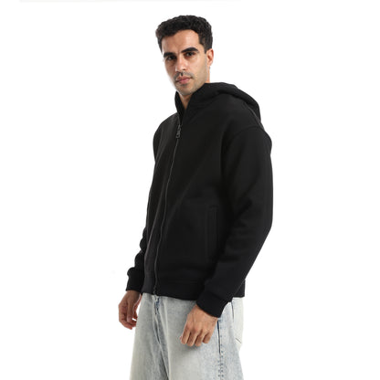 Pique Pattern Sweatshirt