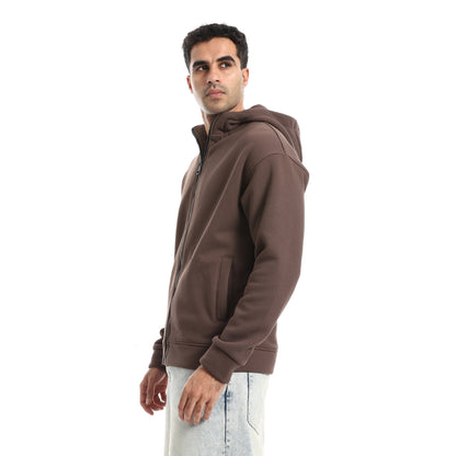 Pique Pattern Sweatshirt