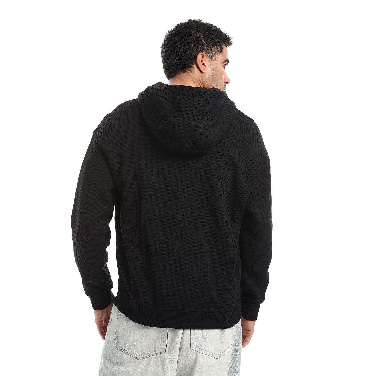 Pique Pattern Sweatshirt