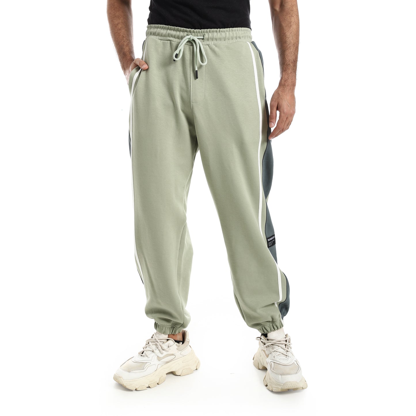 Printed Cotton Sweatpants