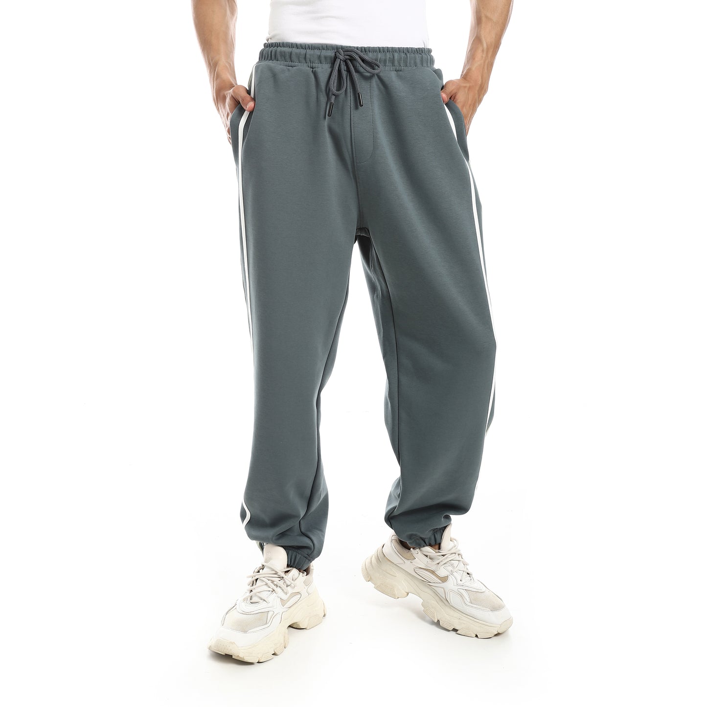 Printed Cotton Sweatpants