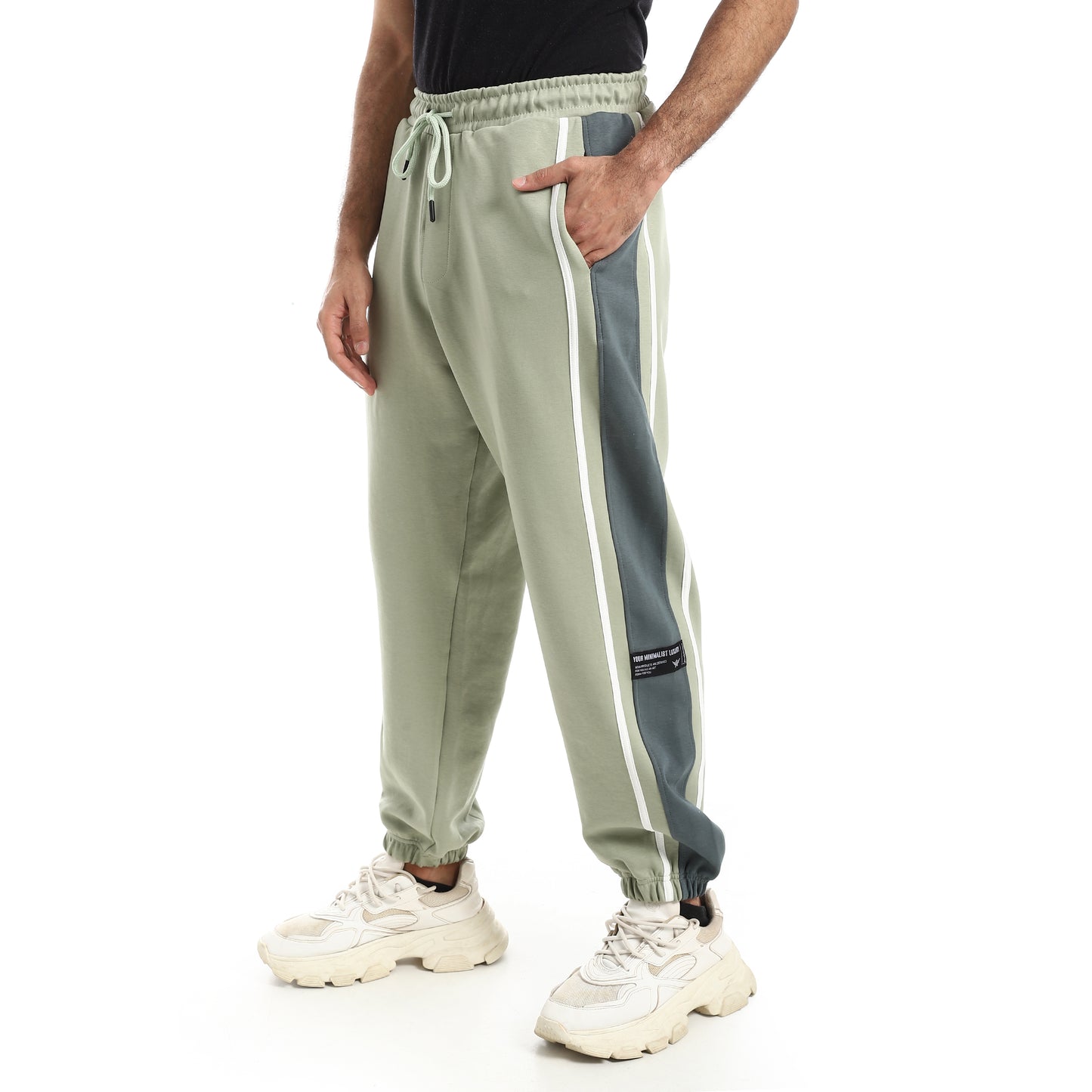 Printed Cotton Sweatpants
