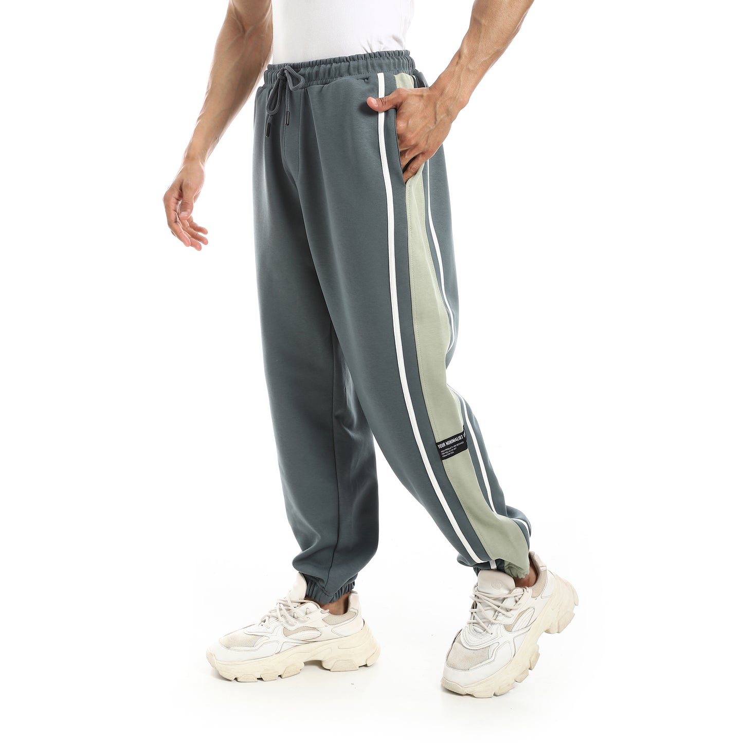 Printed Cotton Sweatpants