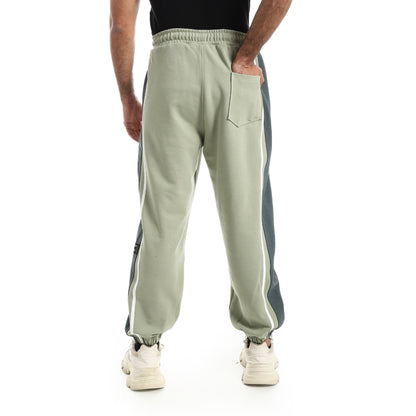 Printed Cotton Sweatpants