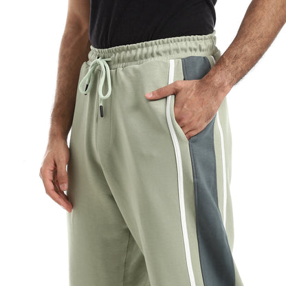 Printed Cotton Sweatpants