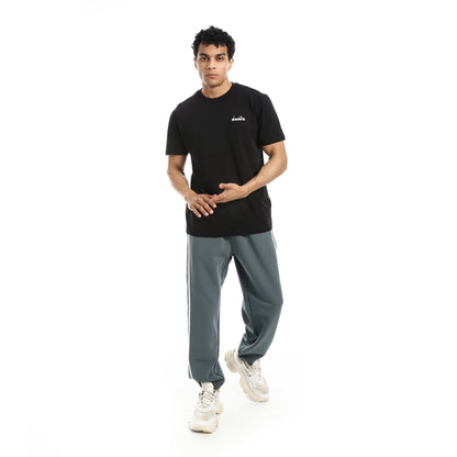 Printed Cotton Sweatpants