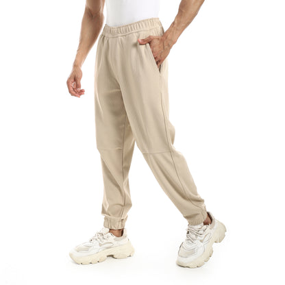 Elastic Waist With Drawstring Sweatpants