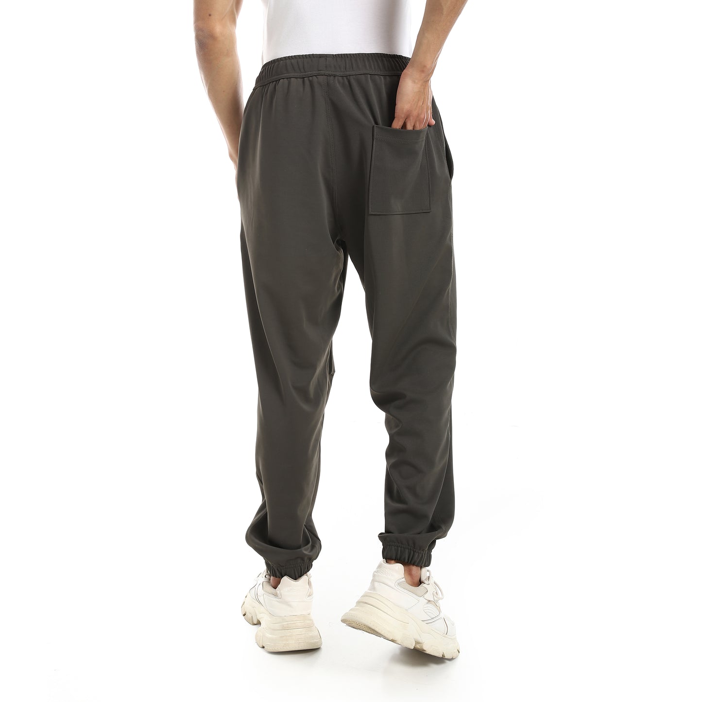 Elastic Waist With Drawstring Sweatpants