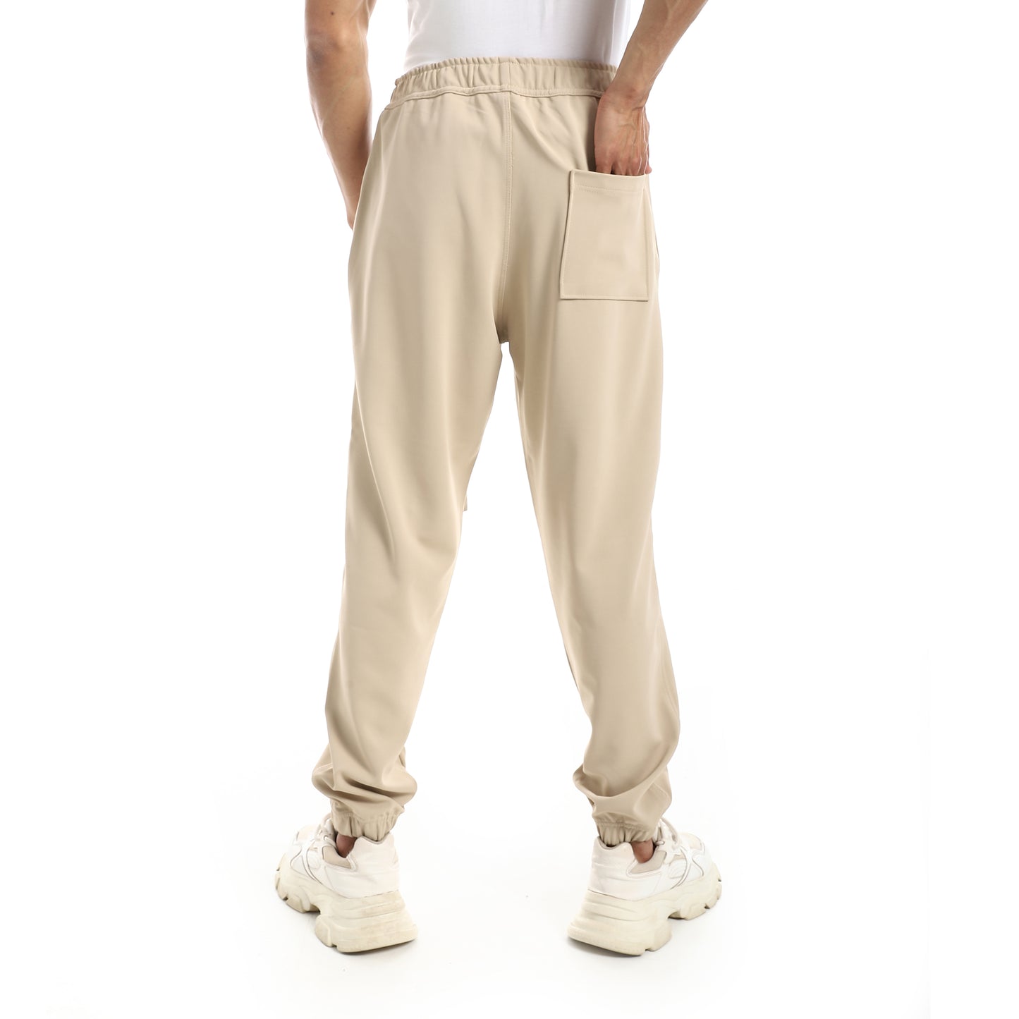 Elastic Waist With Drawstring Sweatpants