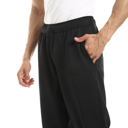 Elastic Waist With Drawstring Sweatpants