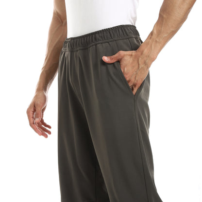 Elastic Waist With Drawstring Sweatpants