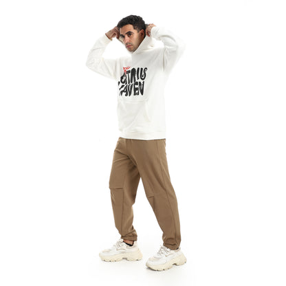 Elastic Waist With Drawstring Sweatpants