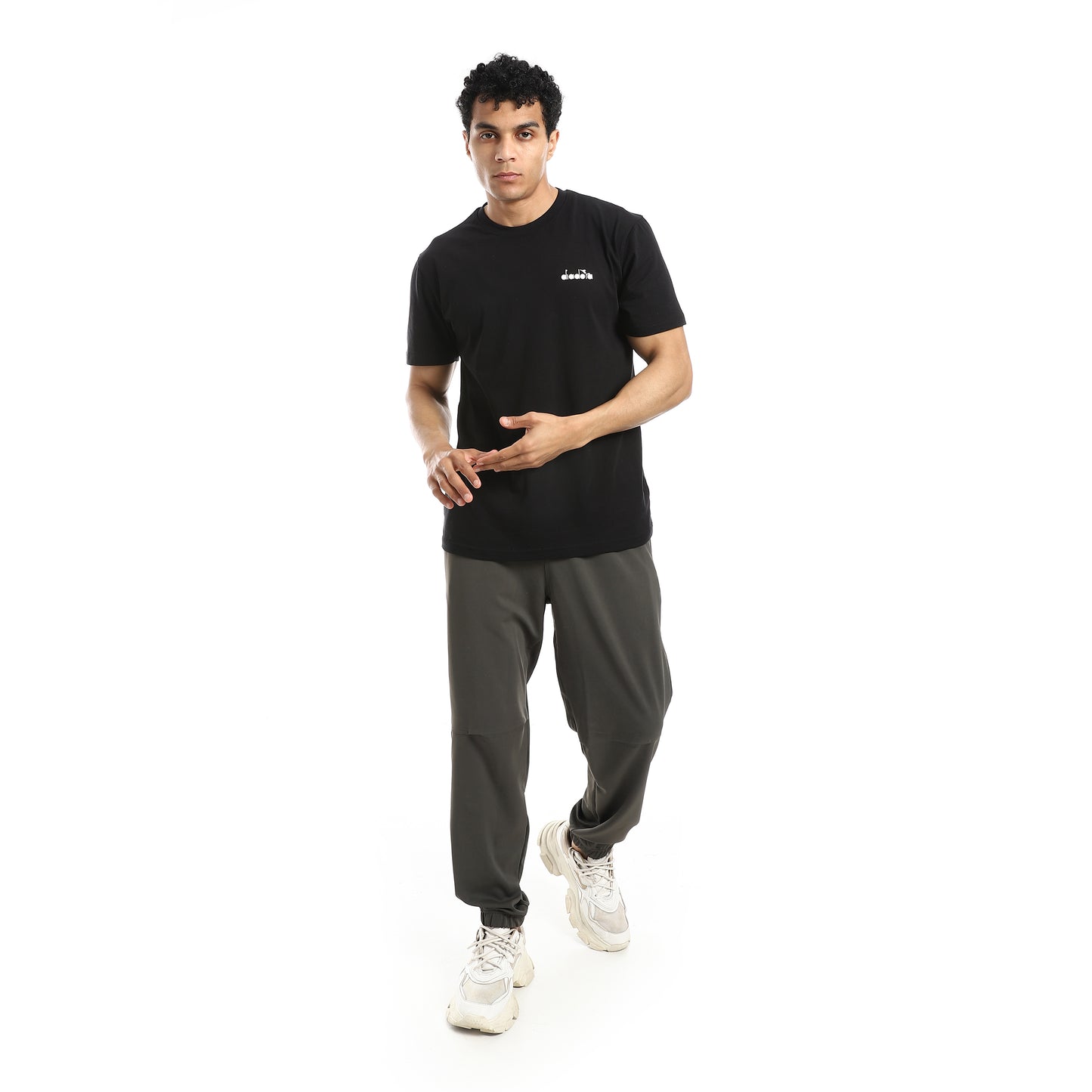 Elastic Waist With Drawstring Sweatpants